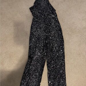 Guess Sparkling Black Jumpsuit